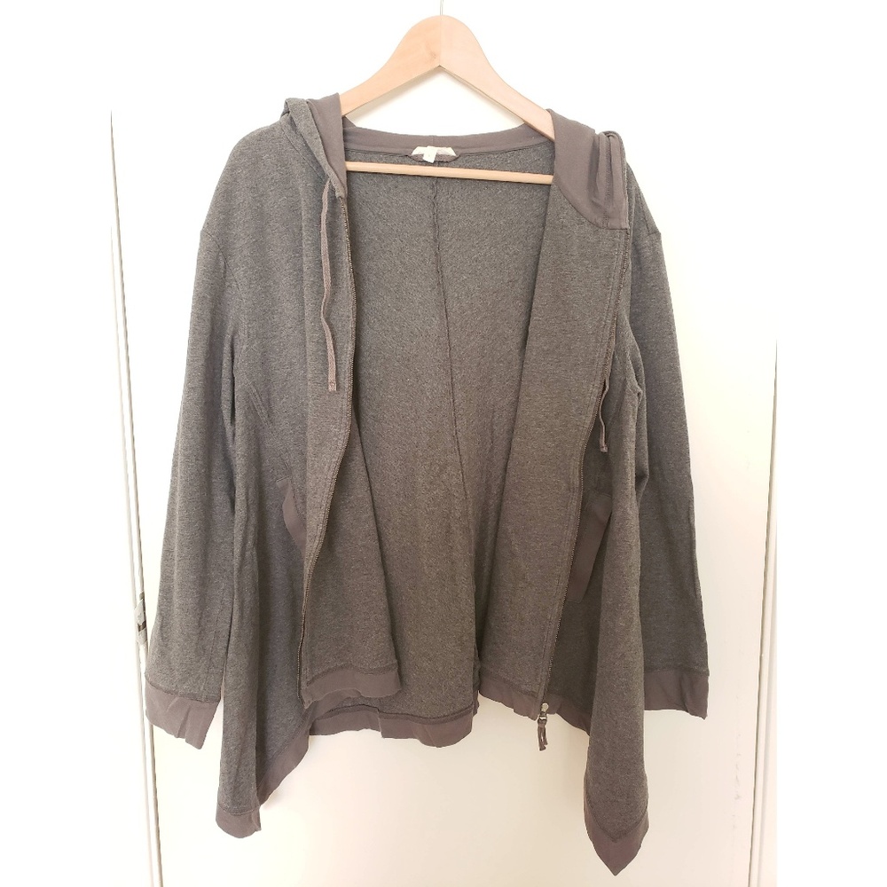Eileen Fisher Asymmetrical Hoodie